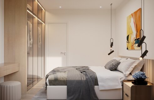 Perfekt geplante Neubauwohnung im Grünen