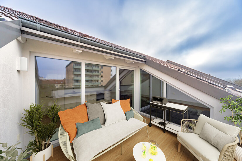 Dachterrasse