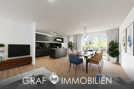 Einzigartige Stadtwohnung mit Süd-Balkon - Neubau! Einzigartige Stadtwohnung mit Süd-Balkon - Neubau!