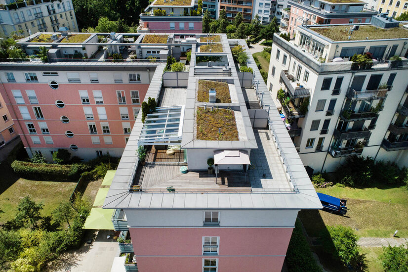 Dachterrassenansicht