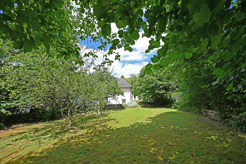 Garten, Blickrichtung Haus