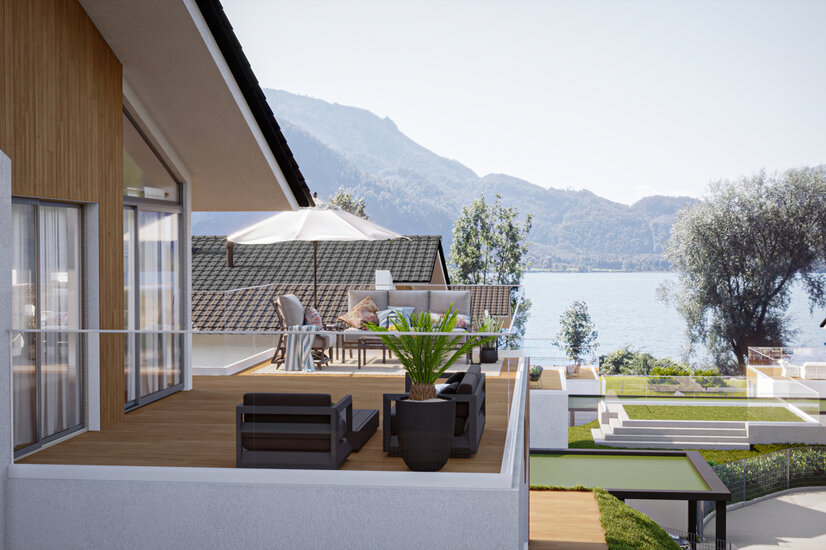 Ausblick auf den Mondsee