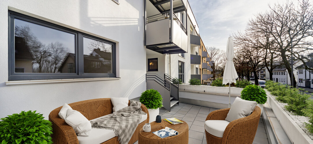 Saniertes Dachterrassen-Highlight unweit...