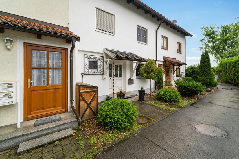 Blick auf das Haus