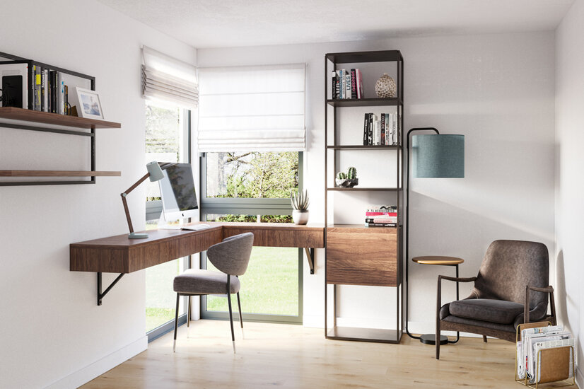 Haus 1: Arbeitszimmer