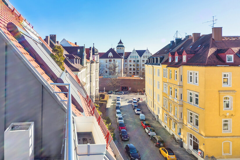 Blick von der Süd-West Terrasse