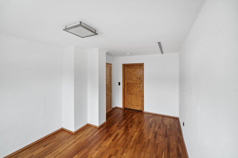 Blick in das Schlafzimmer