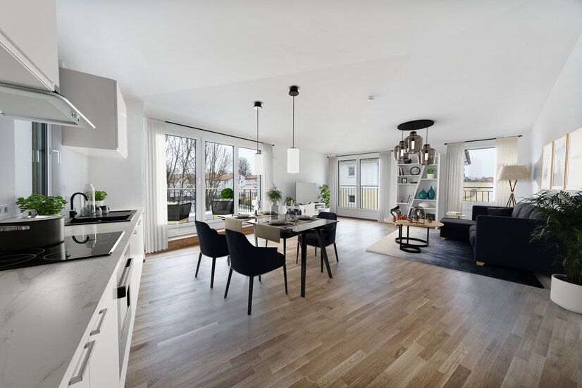 Visualisierung Wohnraum