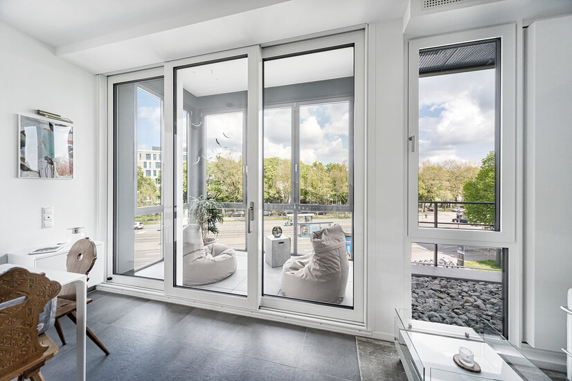 Verglaste Loggia mit Wintergartenfeeling