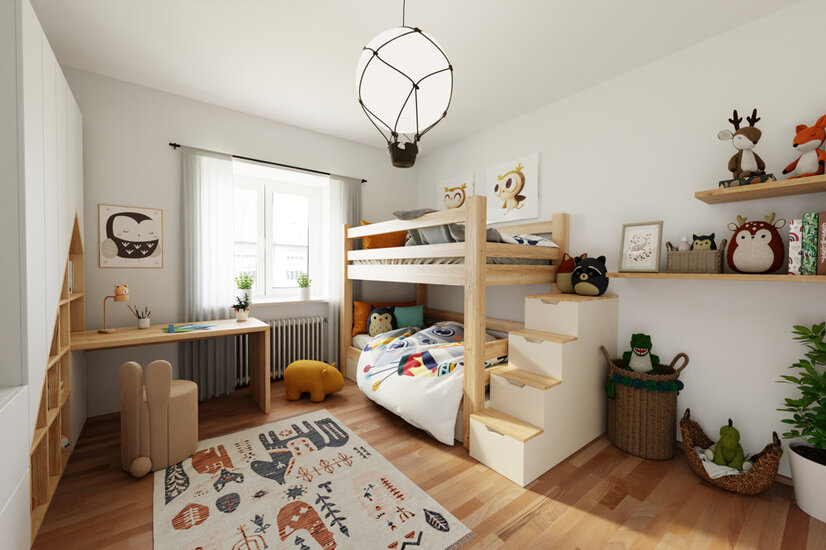 Visualisierung Kinderzimmer
