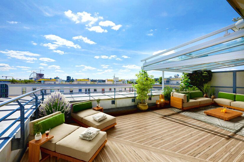 Dachterrasse - Visualisierung