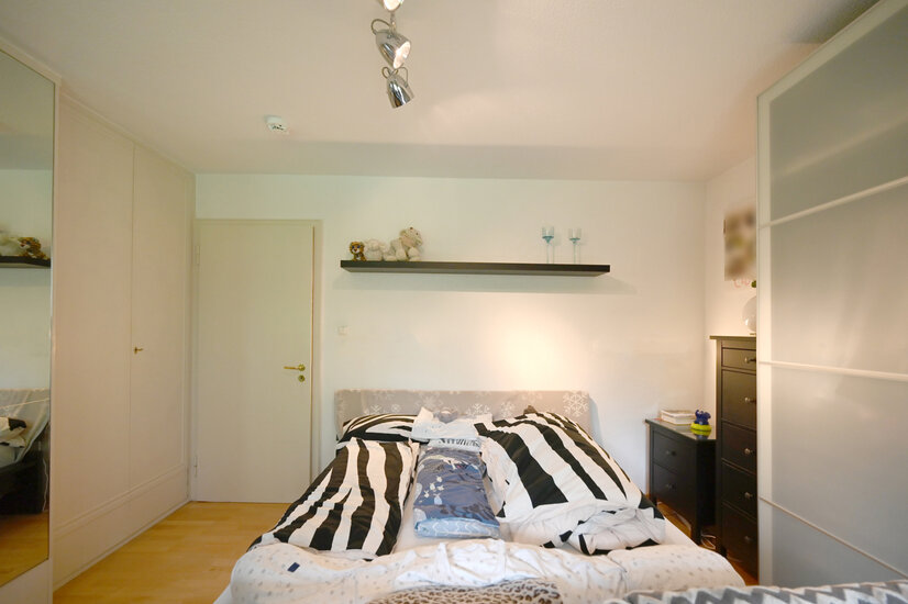 Einbauschrank im Schlafzimmer