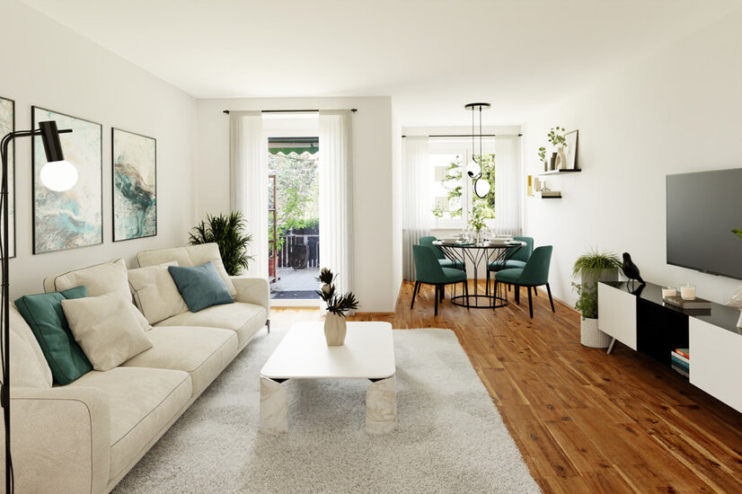 Wohnzimmer Visualisierung