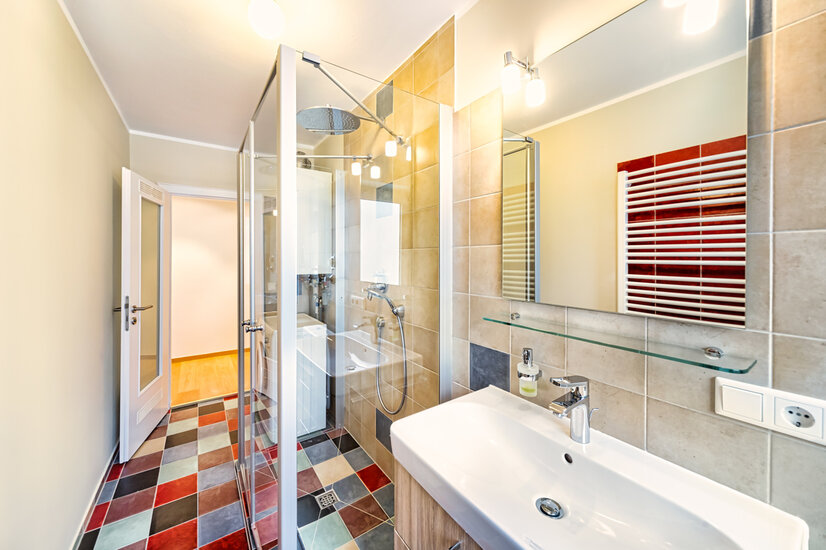 Renoviertes Badezimmer
