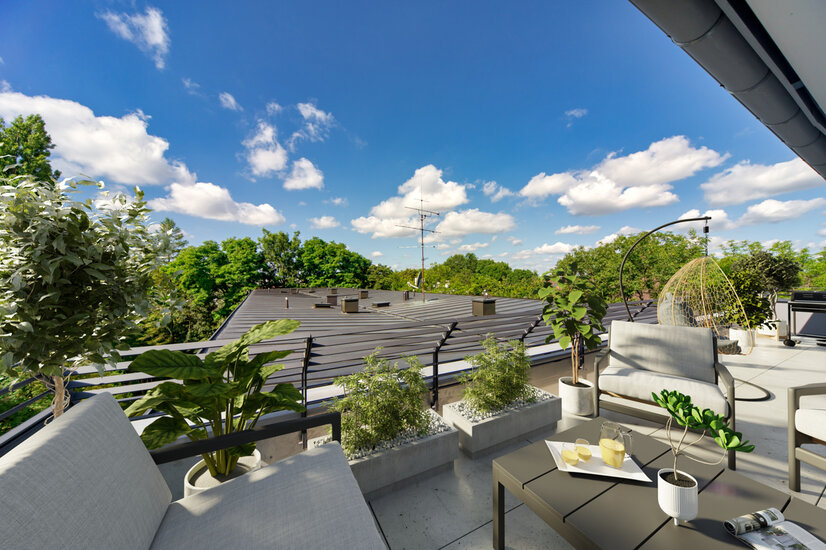 Dachterrasse