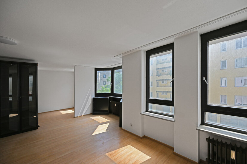 Blick zum Schlafzimmer