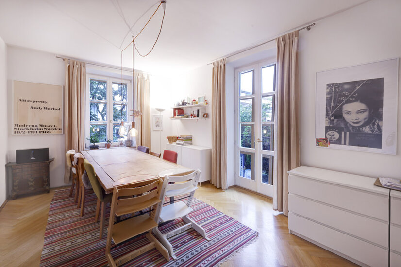 Wohnzimmer (Schlafzimmer lt. Grundriss)