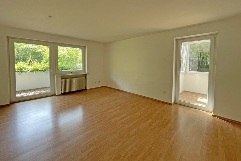 Wohnzimmer leer